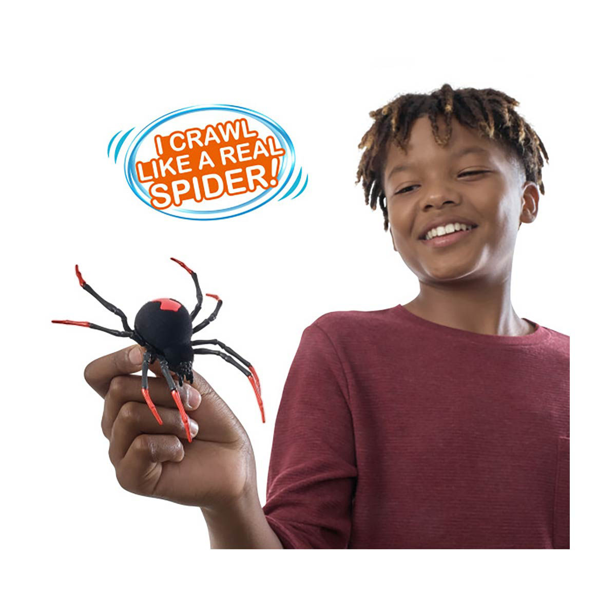 zuru robo alive battery powered crawling spider robotic toy