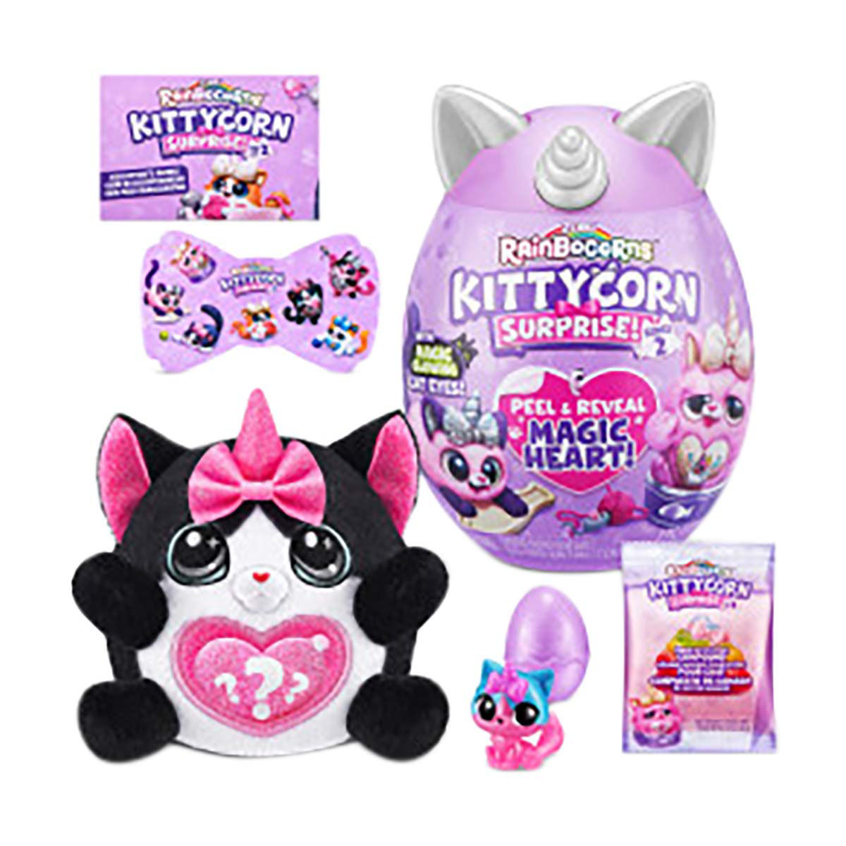 Zuru Rainbocorns Kittycorn Surprise Plush Mystery Egg Toy