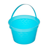 Easter Pail Plastic Bucket, 8 in - Assorted