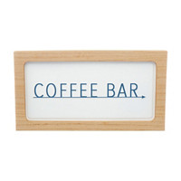 'Coffee Bar' Metal Boxtop Décor
