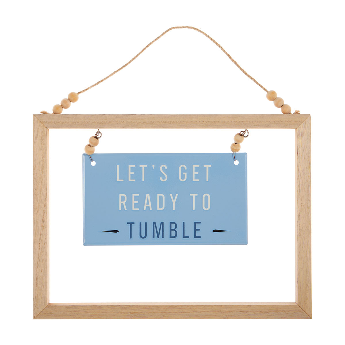 Rectangular Tumble Hanging Wall Décor