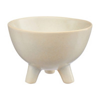 Decorative Ceramic Bowl, White