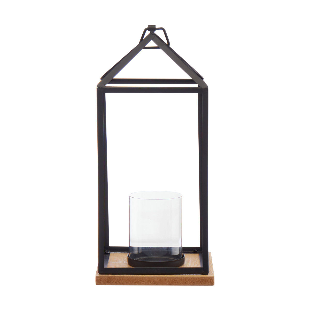 Picture of Decorative Metal & Wooden Lantern