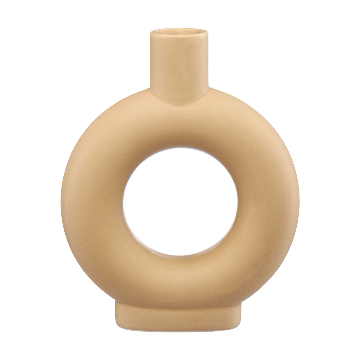 Decorative Ceramic Circle Vase