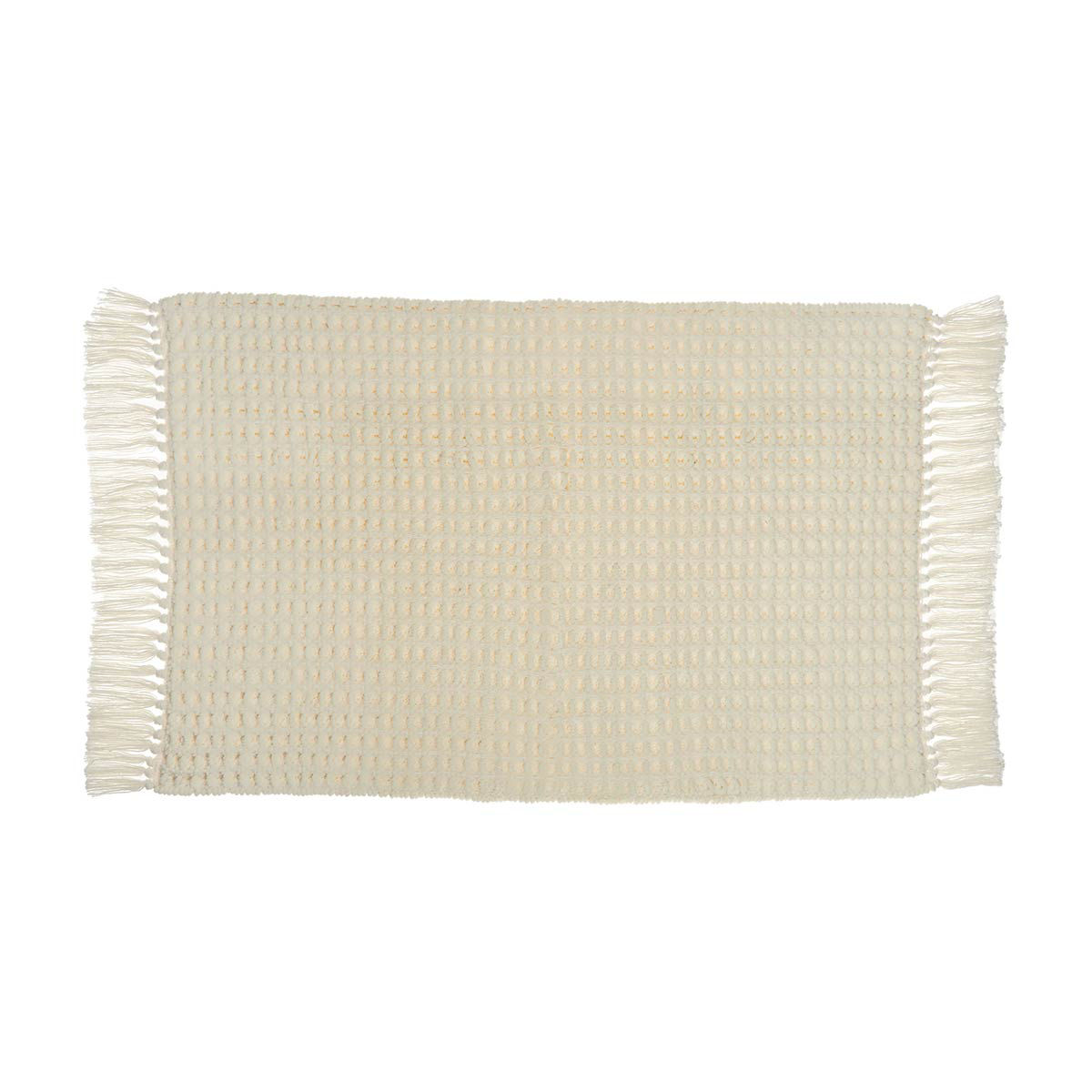 Chenille Bath Rug, Ivory