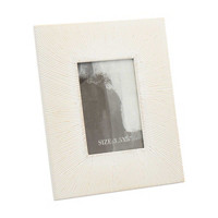 Decorative White Photo Frame
