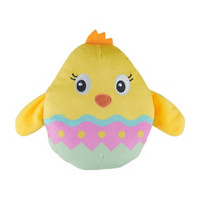 Easter Chick Egg Plush Dog Toy