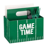 Unique Party! Kickoff Football Toss Utensil Caddy