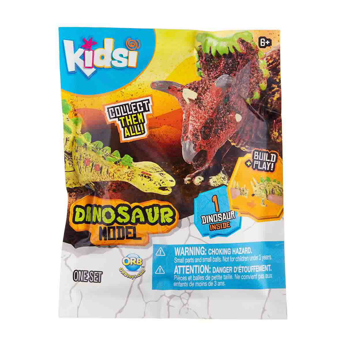ORB Kidsi Dinosaur Model, One Set