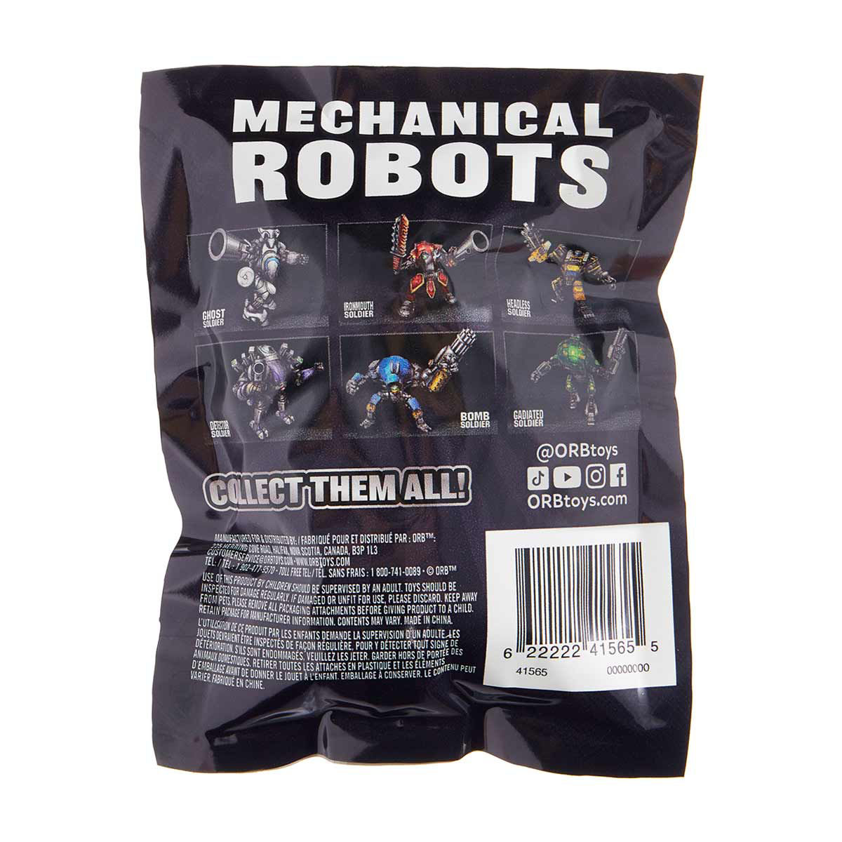 ORB Mechanical Robots Figure, 1 Piece