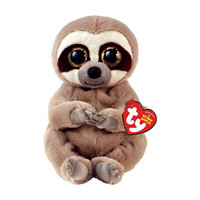 Ty Beanie Babies 'Silas' Sloth, Gray