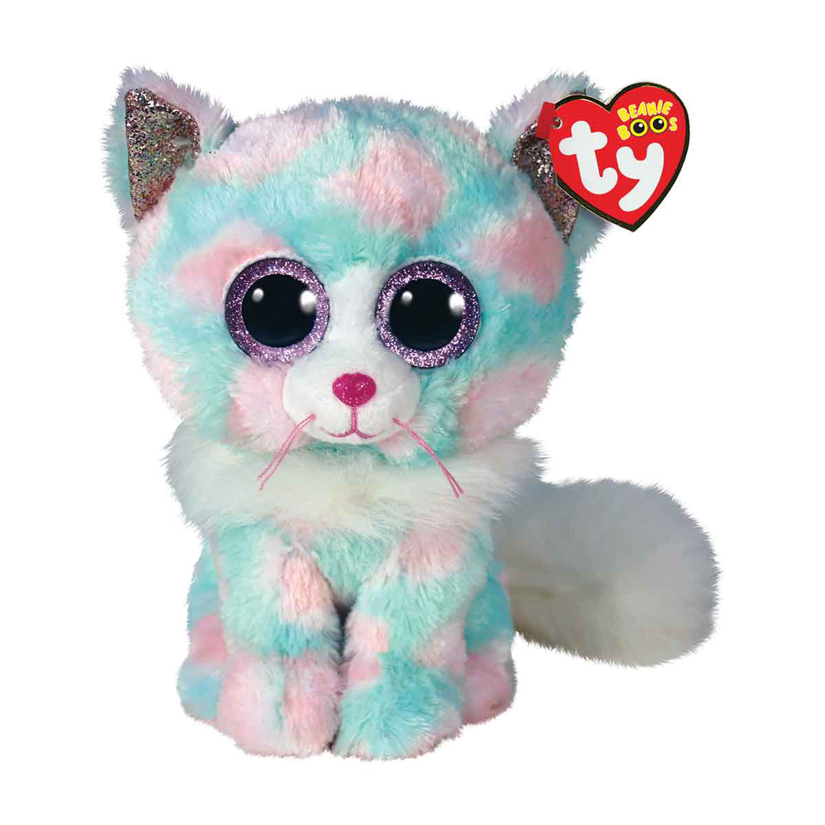 Ty Beanie Babies 'Opal' Cat, Pastel