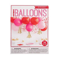 Unique Valentine's Balloon Cloud Decoration Kit, 14 ct