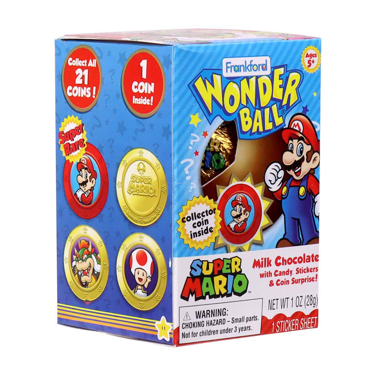 Frankford Super Mario Wonderball Milk Chocolate with Surprise