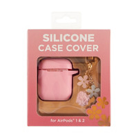 Silicone Airpods Case with Charm