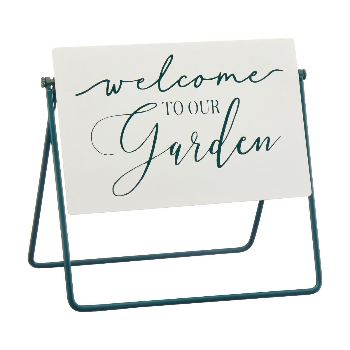 Metal garden sign table d cor
