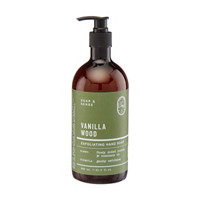 Soap & Sense Vanilla Wood Exfoliating Hand Soap,
