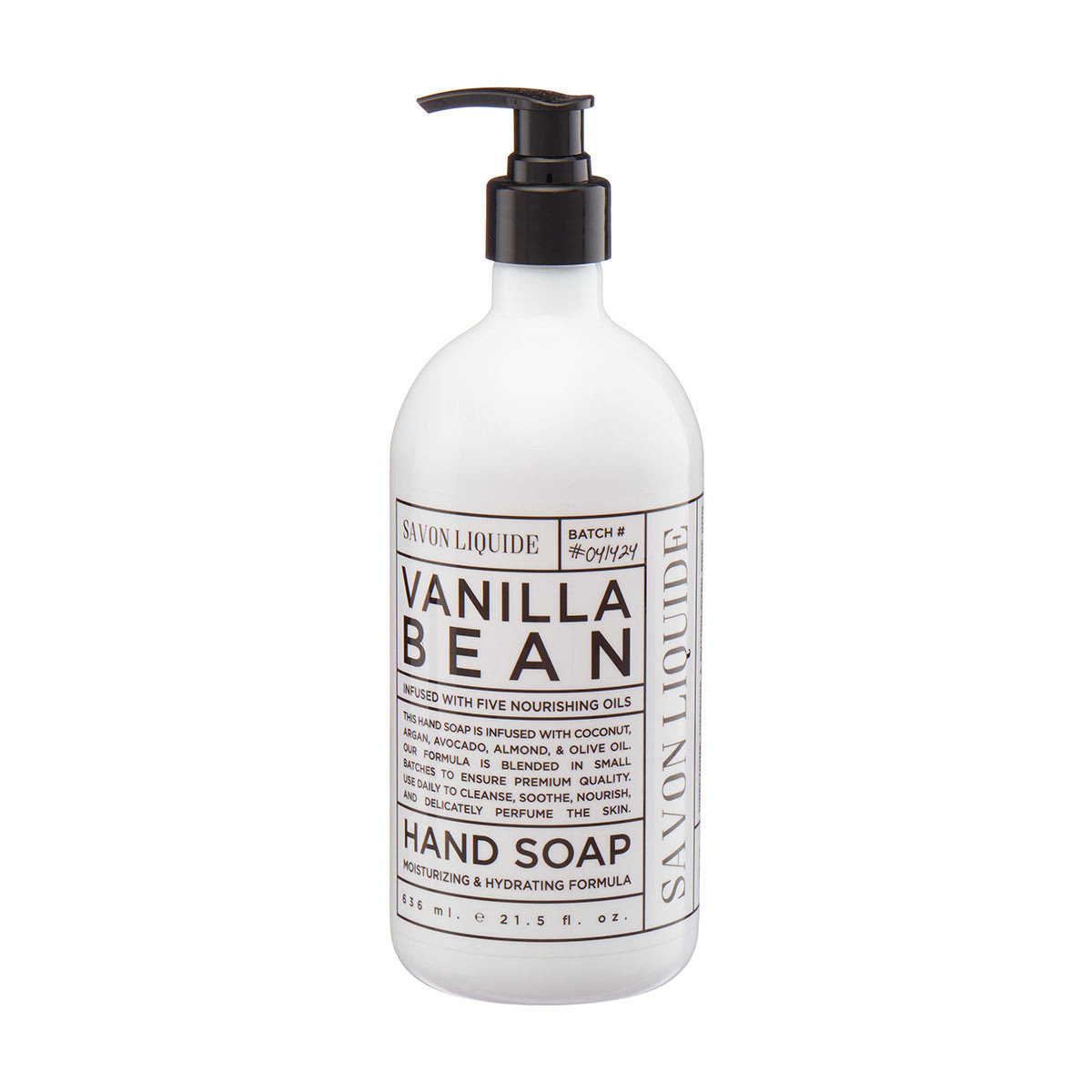 Savon Liquide Vanilla Bean Hand Soap, 21.5 fl. oz.