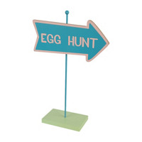 Egg Hunt Arrow Sign