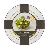 Gourmet Kitchen Ice Chiller Bowl with Matching Lid