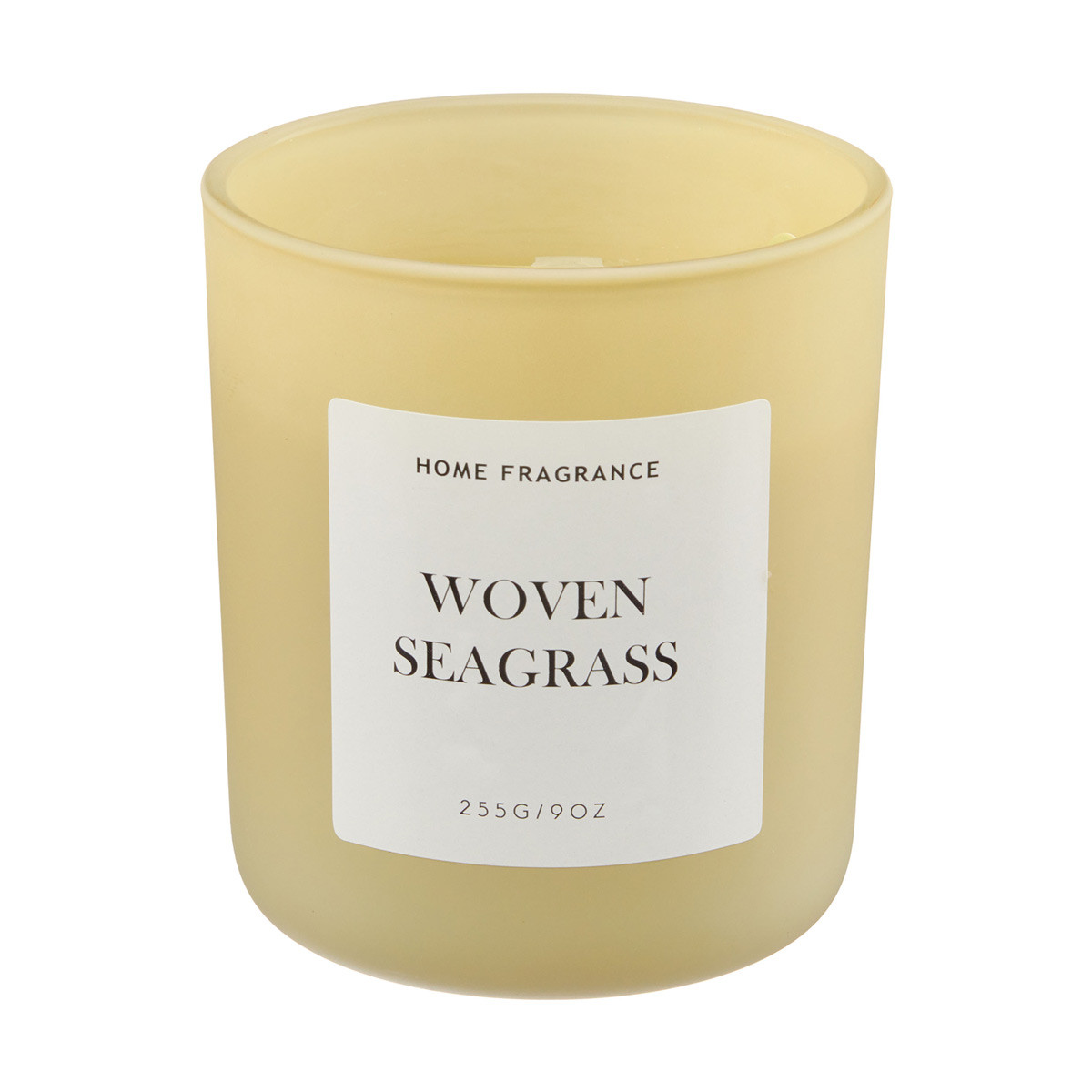 Home Fragrance Woven Seagrass Scented Candle
