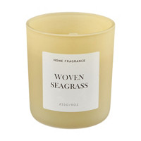 Home Fragrance Woven Seagrass Scented Candle, 9 oz