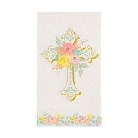 Religious Easter Foil Guest Napkin, 16 Count
