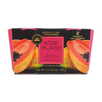 Koze Place Papaya and Guava Flower Scented Candle