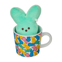 Peeps Bunny Plush in Mug, Assorted