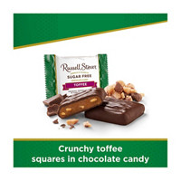 Russell Stover Sugar Free Toffee Squares Chocolate Candy