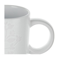 Descanso Solid White Mug With Handle