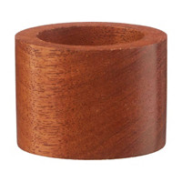 Table Décor Wooden Napkin Ring, Brown