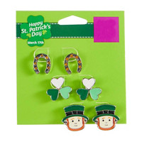 Happy St. Patrick's Day Theme Earrings