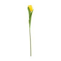 Artificial Tulip Long Stem, Yellow