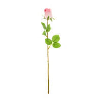 Artificial Rose Short Stem, Pink
