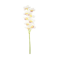 Artificial White Orchid Flower Stem