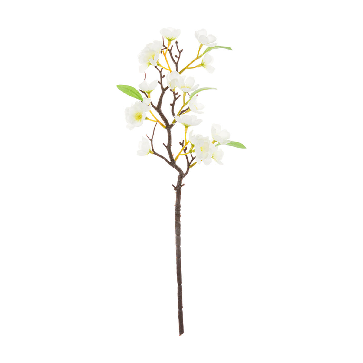 Artificial White Dogwood Stem Décor