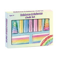 Rainbow & Unicorn Chalk Set