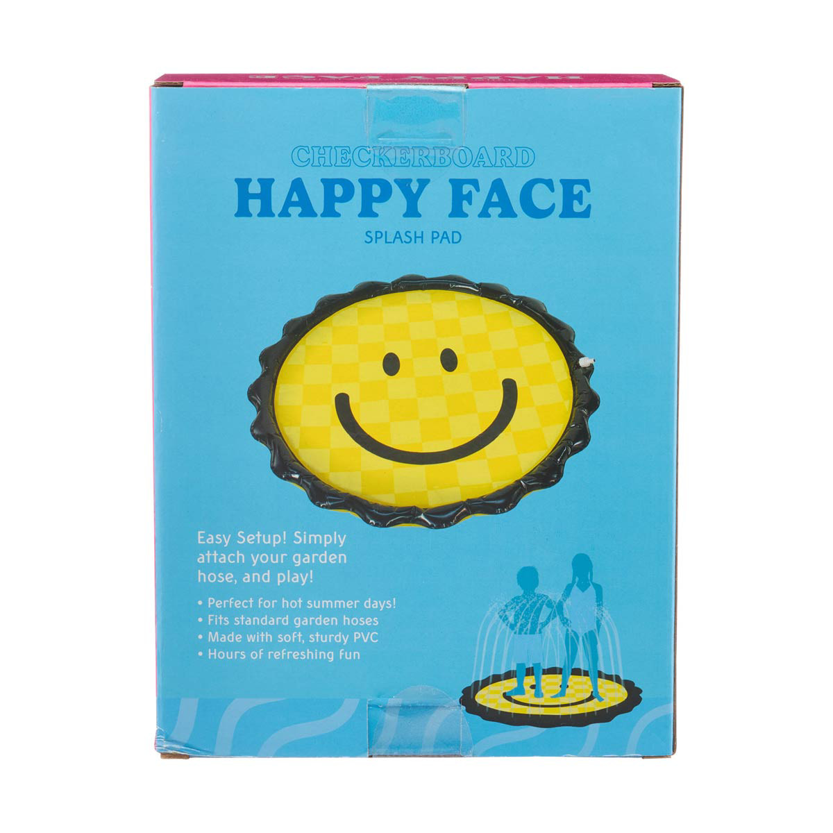 Splashparty Happy Face Splash Pad, 48 in