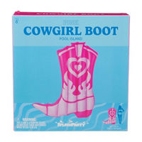 SplashParty Cowgirl Boot Pool Island Float, 54 in