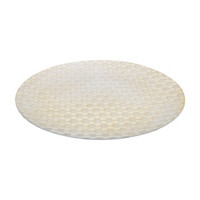 Honeycomb Pattern Round Charger Plate