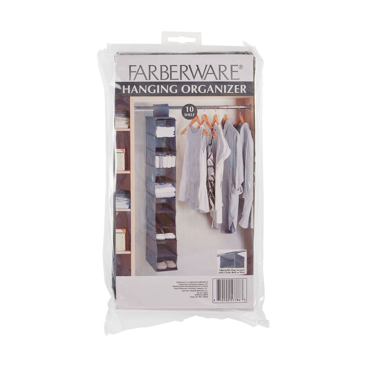 Farberware Hanging Organizer, Black