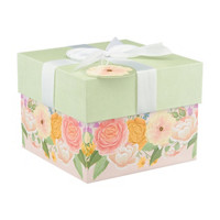 Floral Printed Gift Storage Box, Medium
