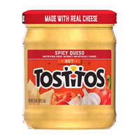 Tostitos Dip Hot Spicy Queso Flavored, 15 oz