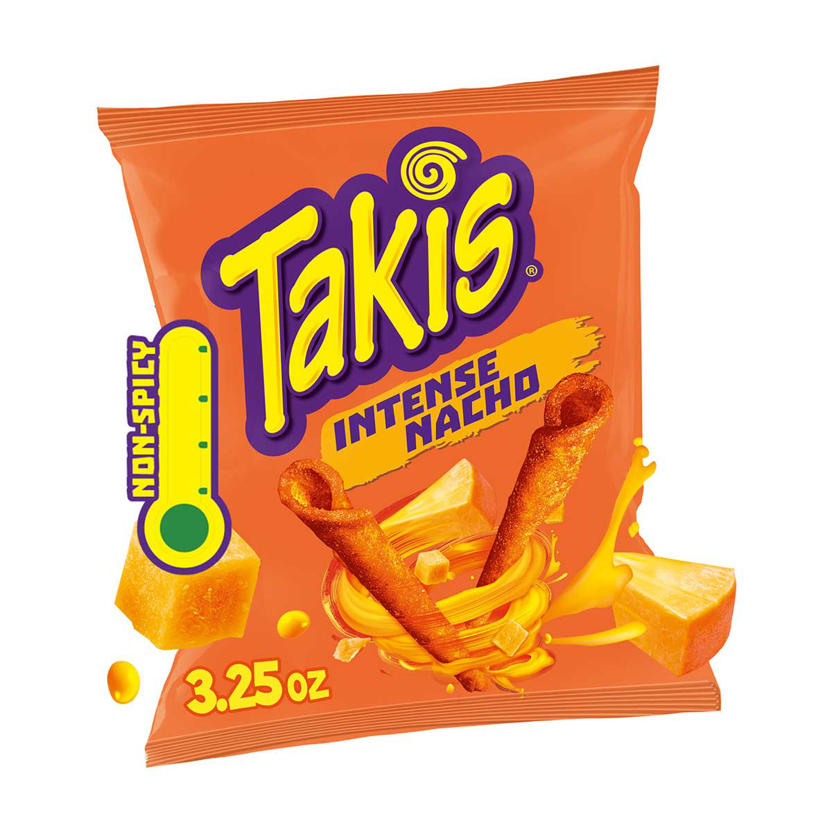 Takis Non-Spicy Intense Nacho, 3.25 oz
