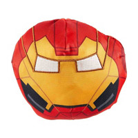 Iron Man Face Dog Plush Toy