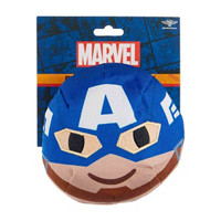 Buckle-Down Captain America Face Dog Toy