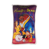Disney Beauty & The Beast VHS Dog Plush Toy