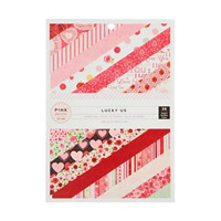 Pink Paislee Valentine's Paper Pad