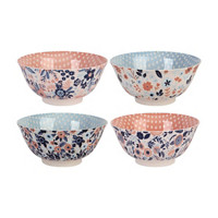 Decorative Floral Dots Bowl